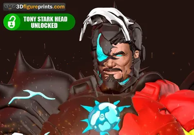 Iron Man Venomized Archivo STL Impresión 3D
