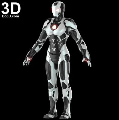 Iron Woman Pepper Potts Barracuda Archivo STL Impresión 3D