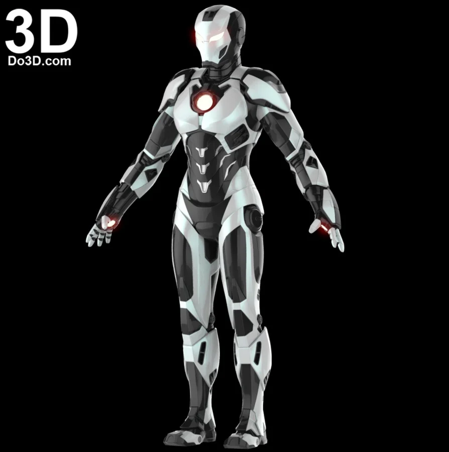 Iron Woman Pepper Potts Barracuda Archivo STL Impresión 3D