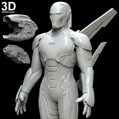 Ironman Mark 50 Archivo STL Impresión 3D