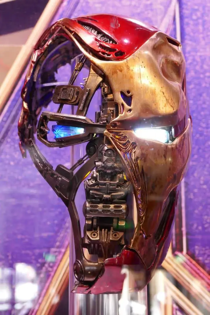 Ironman Mark 50 Casco Dañado Archivo Stl Para Impresion 3D