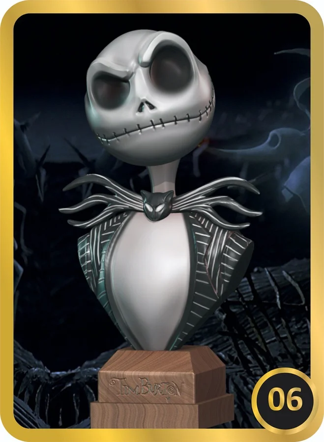 Jack Skellington Bust Archivo STL Impresión 3D
