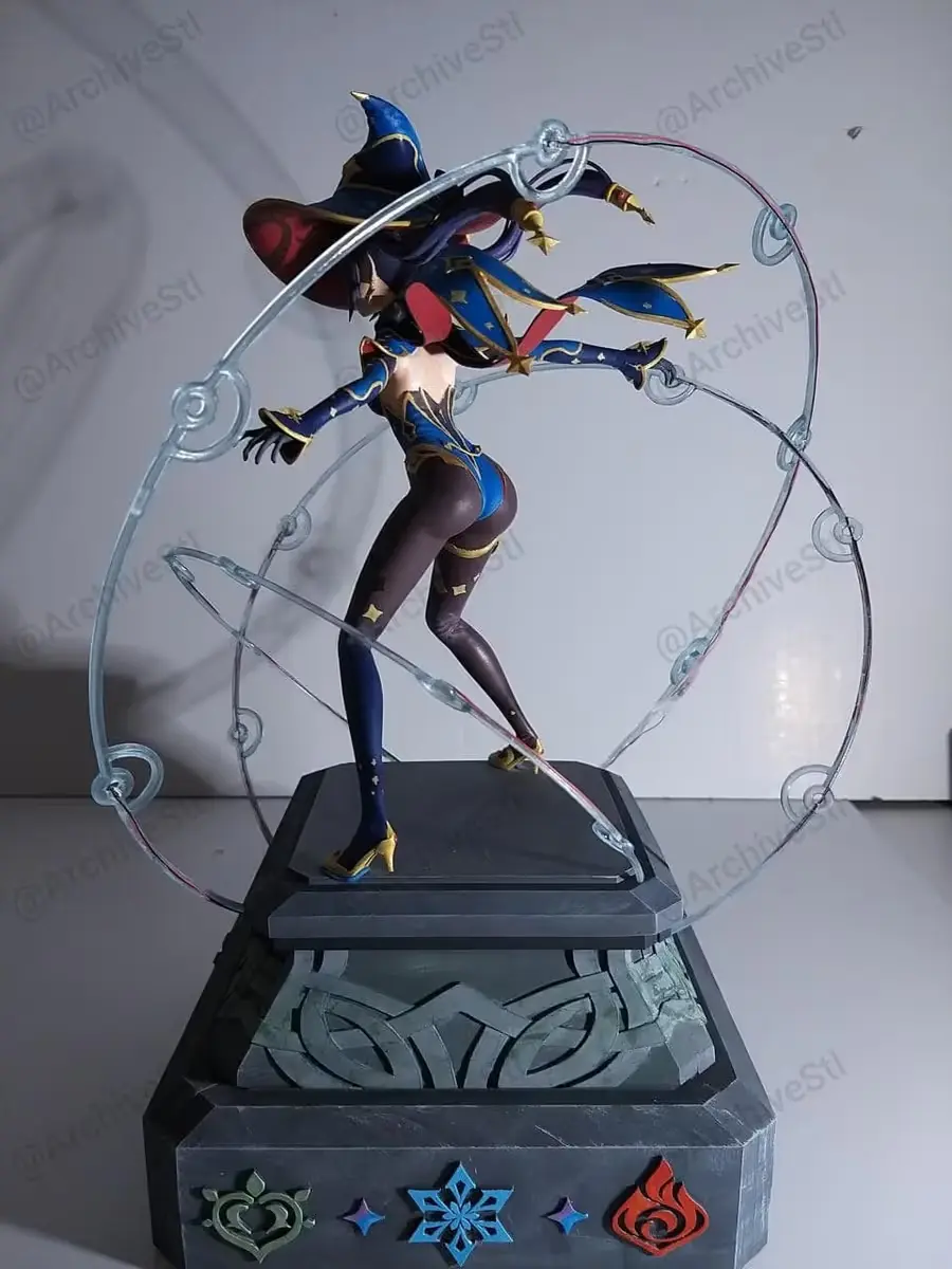 Jahy Sama Archivo Stl Para Impresion 3D