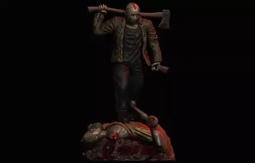 Jason Friday Viernes 13th Archivos Stl Para Impresión 3d