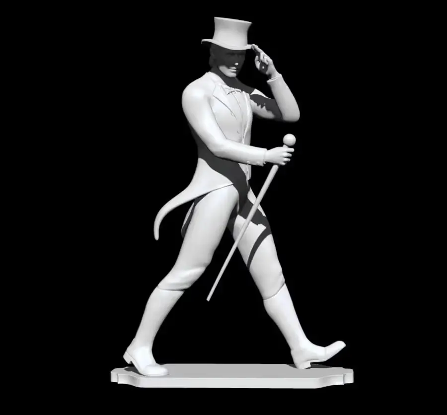 Johnnie Walker Archivo Stl Para Impresion 3D