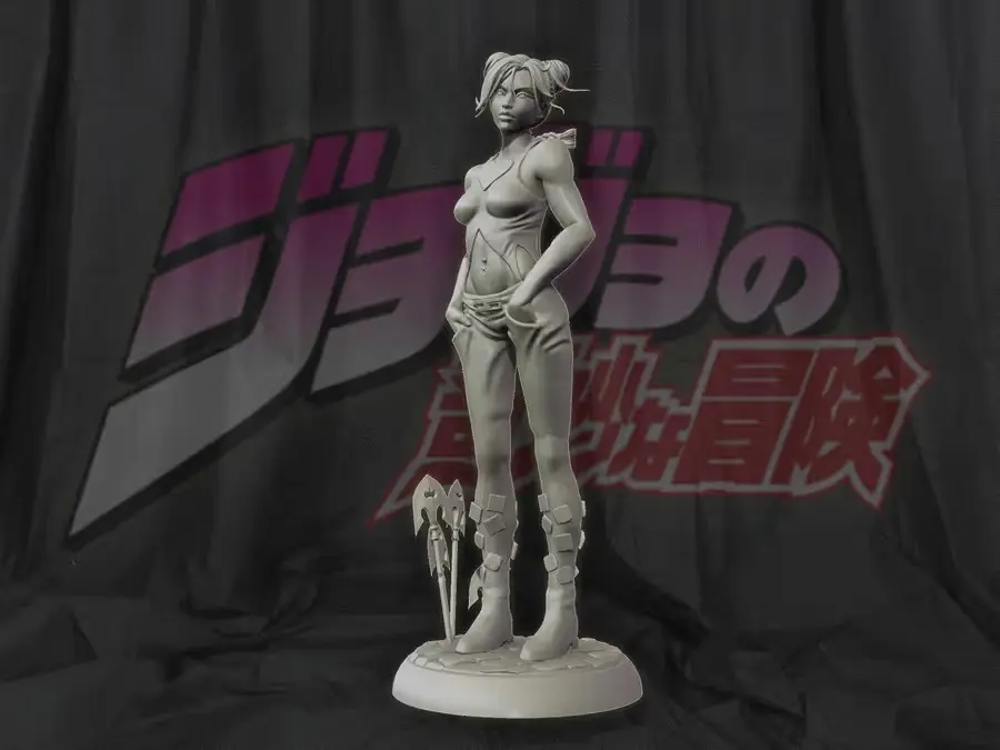 Jolyne Jojo Bizarre Adventure Archivo Stl Para Impresion 3D