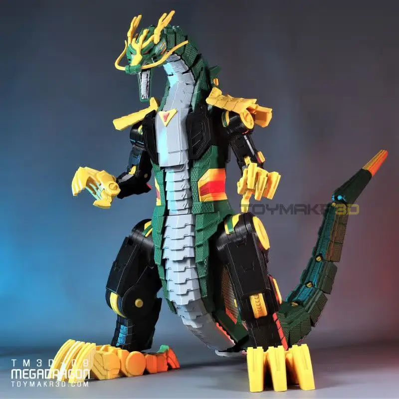 Juguete Megadragon Archivo STL para Impresion 3D