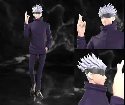 Jujutsu Kaisen Gojo Satoru Archivo Stl Obj Para Impresion 3D