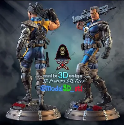 Kaido Archivo STL OBJ para Impresion 3D