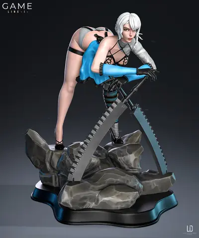 Kaine Archivo Stl Para Impresion 3D