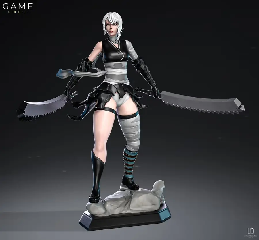 Kaine Archivo Stl Para Impresion 3D