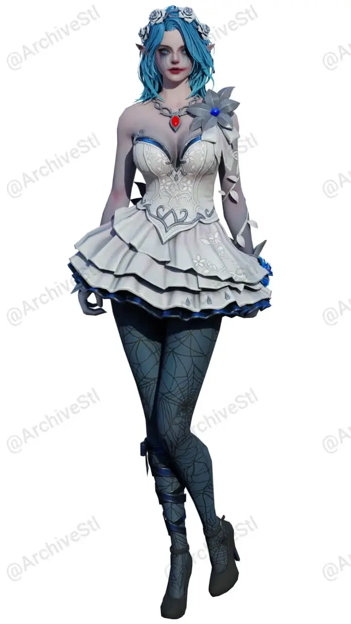 Kamael Halloweenarchivo Stl Obj Para Impresion 3D