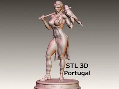 Kassandra Y Ikarus Archivo Stl Para Impresion 3D