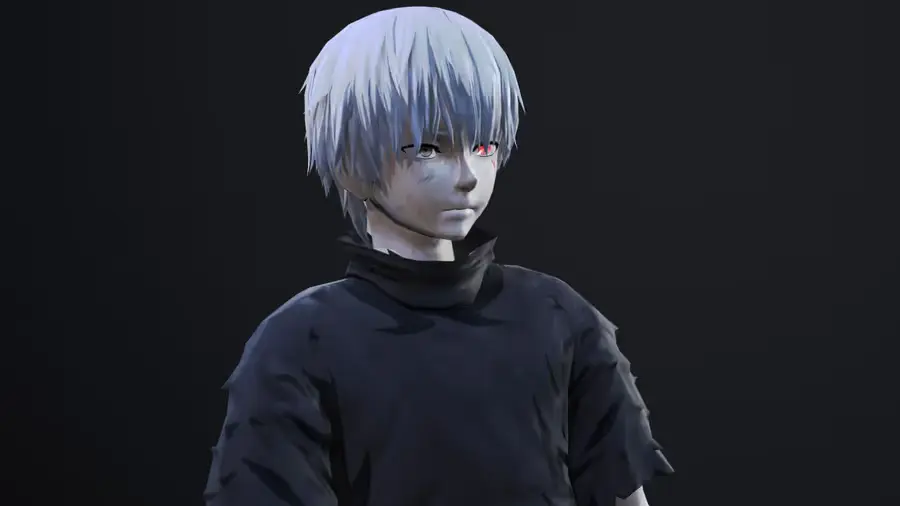 Ken Kaneki Tokyo Ghoul Archivo Stl Obj Para Impresion 3D