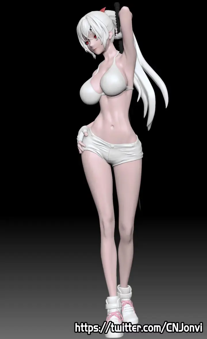 Kendo Princess Archivo Stl Para Impresion 3D