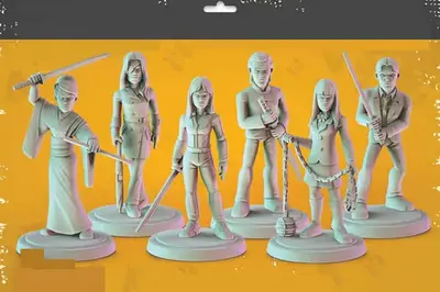 Kill Bill P Minis Archivos Stl Para Impresión 3d