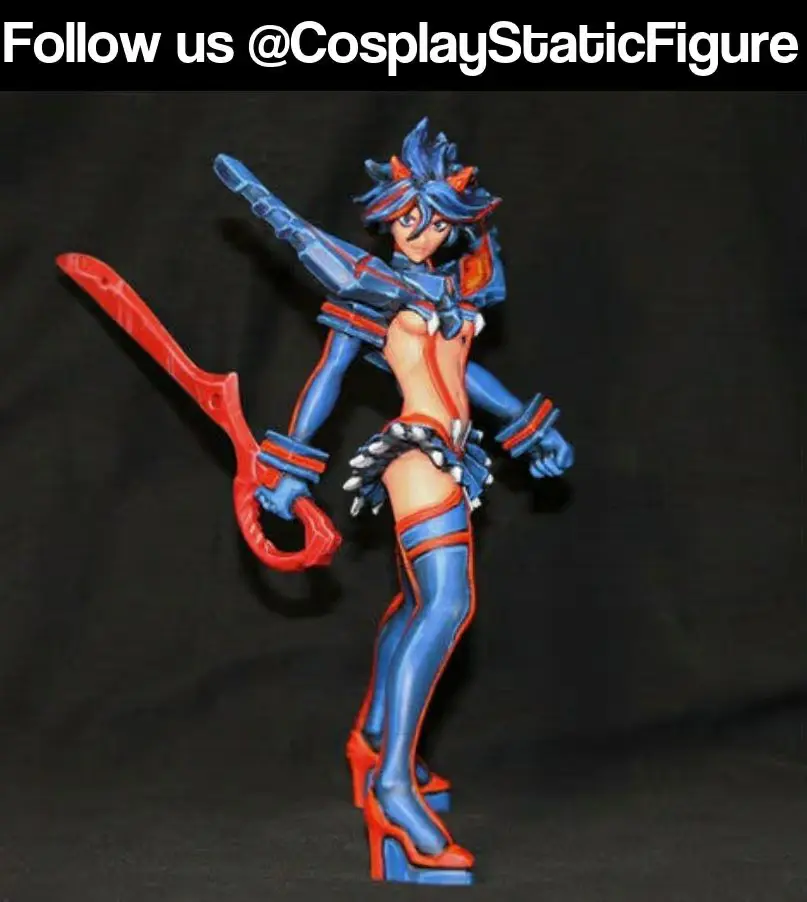 Kill La Kill Ryuko Matoi Archivo Stl Para Impresion 3D