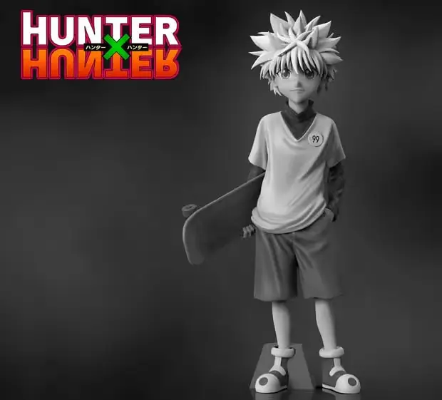 Killua Hunter X Hunter Archivo Stl Para Impresion 3D
