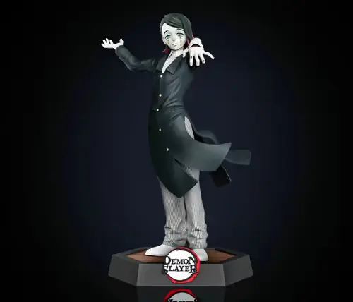 Kimetsu No Yaiba Enmu Dream Stl Obj Impresión 3d