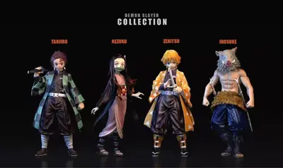 Kimetsu No Yaiba Pack X 4 Archivos Stl Obj Impresion 3d