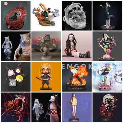 Kimetsu No Yaiba Pack X32 Archivos Stl Para Impresión 3d