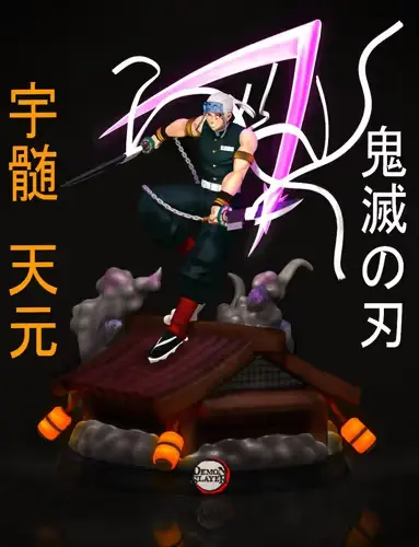 Kimetsu No Yaiba Uzui Tengen Archivos Stl Para Impresión 3d