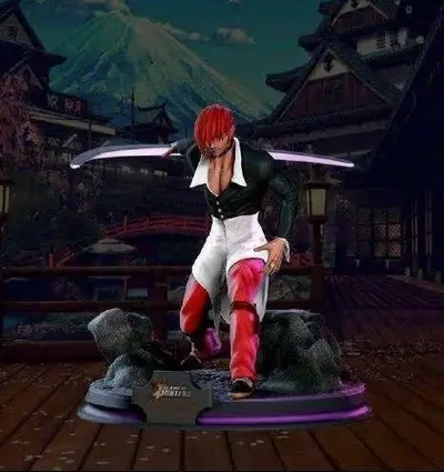 King Of Fighter Iori Archivo Stl Para Impresion 3D