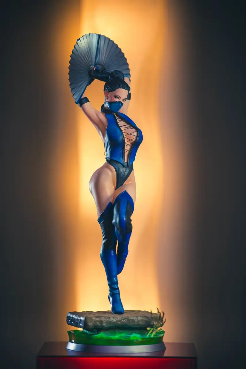 Kitana Estatua Mortal Kombat Archivo Stl Para Impresion 3D