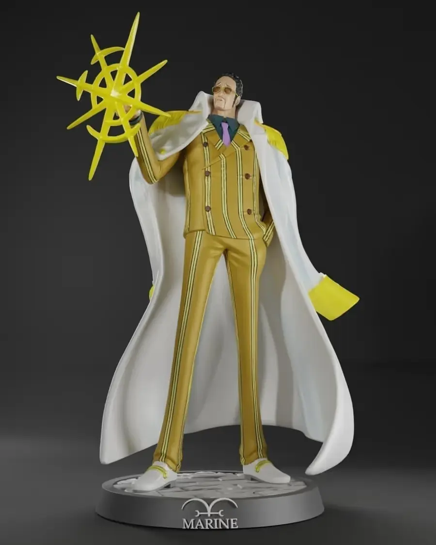 Kizaru One Piece Archivo Stl Para Impresion 3D