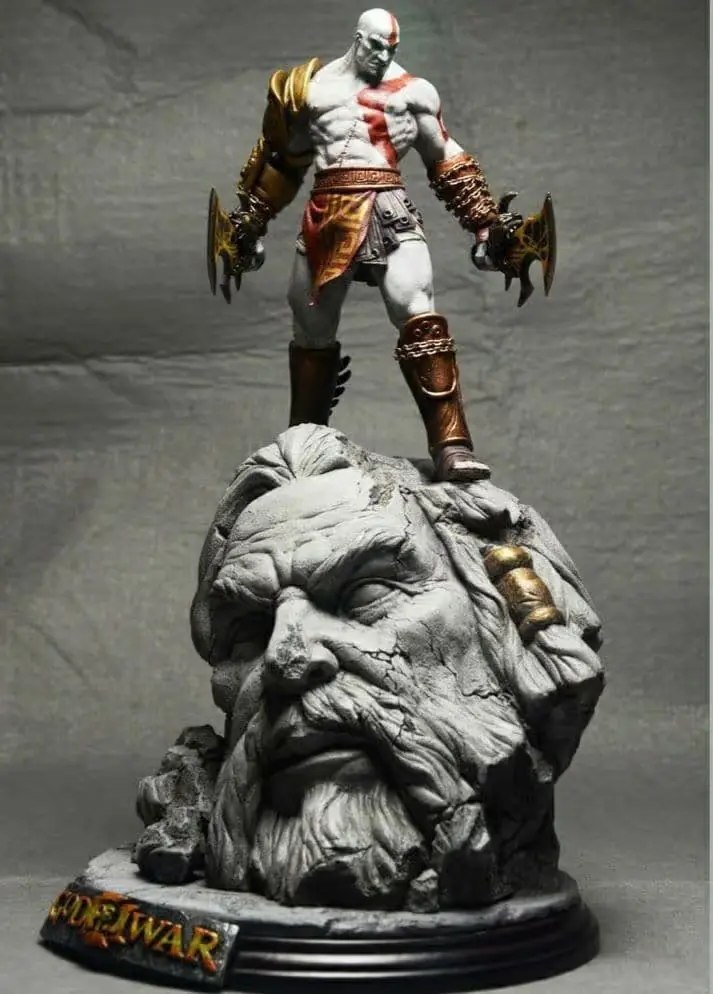 Kratos Zeus Archivo Stl Obj Para Impresion 3D