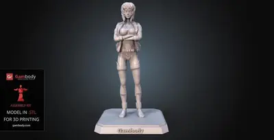 Kusanagi Archivo Stl Para Impresion 3D