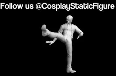 Kyo Kusanagi Archivo Stl Para Impresion 3D