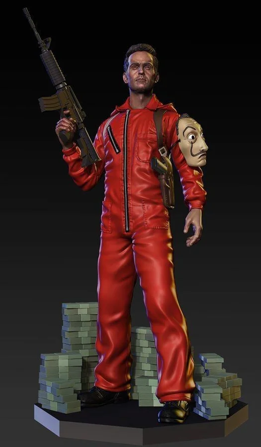 La Casa De Papel Berlin Archivo STL Impresión 3D