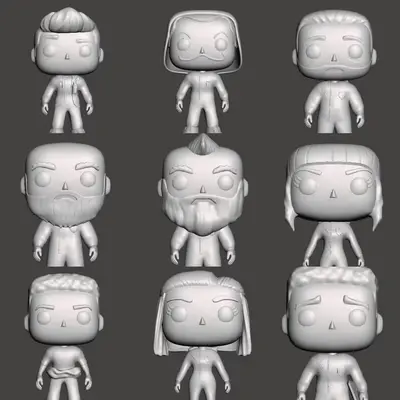 La Casa Funko Archivo Stl Para Impresion 3D