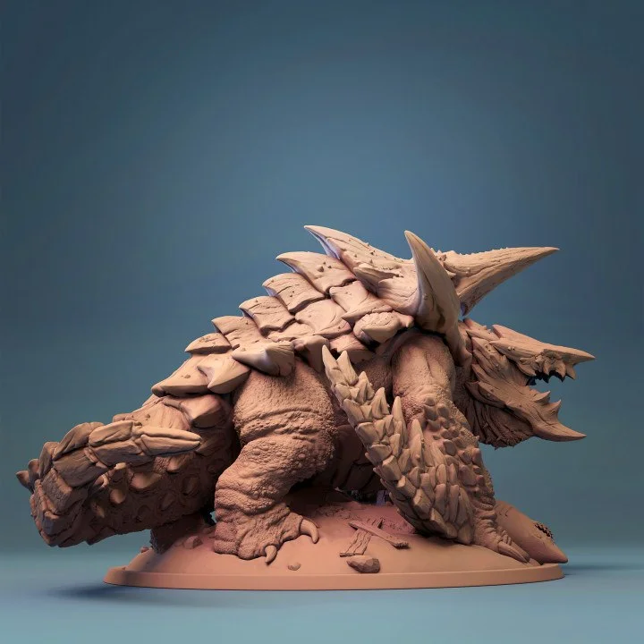 Legendary Devourer Tarasque Archivo STL Impresión 3D