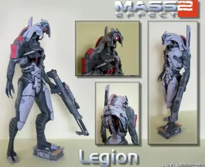 Legion Mass Effect 2 Archivo STL OBJ para Impresion 3D