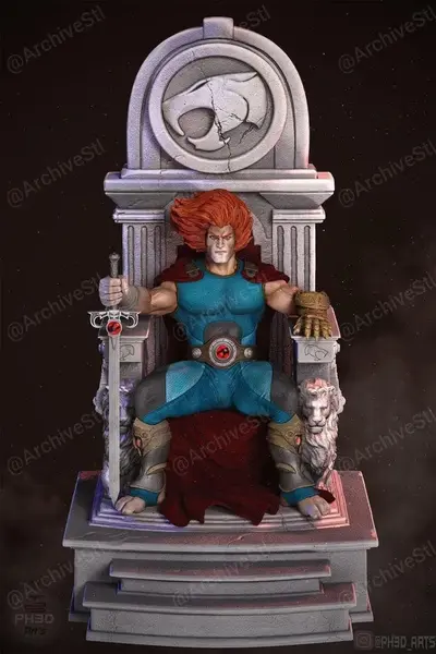 Lion De Thundercats Archivo Stl Para Impresion 3D