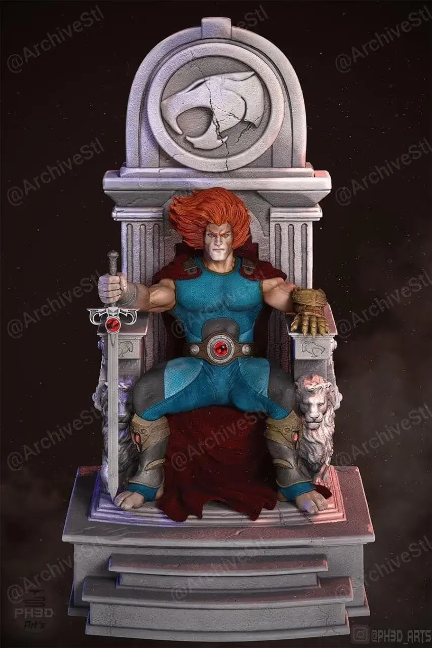 Lion De Thundercats Archivo Stl Para Impresion 3D