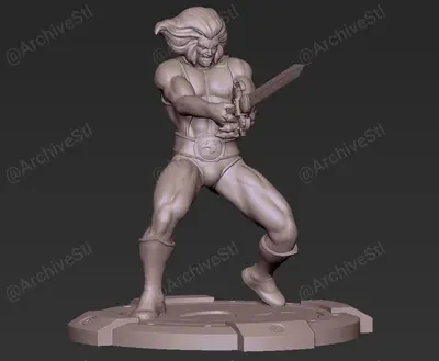 Lion Thundercats Archivo Stl Para Impresion 3D