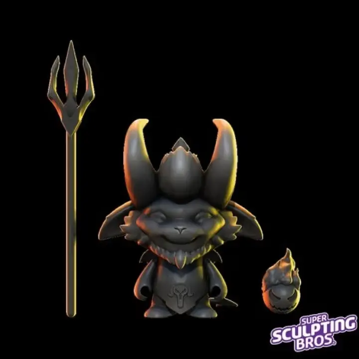 Little Devil Teemo Archivo Stl Para Impresion 3D