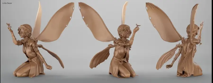 Little Sister Ill Drakon Archivo Stl Para Impresion 3D