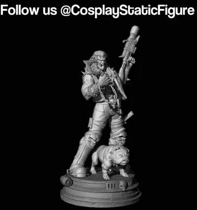 Lobo Archivo Stl Para Impresion 3D