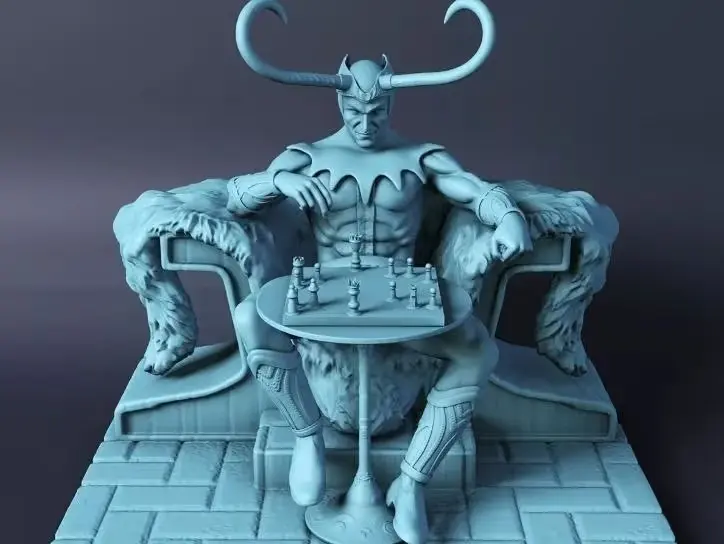 Loki Ajedrez Archivo Stl Para Impresion 3D