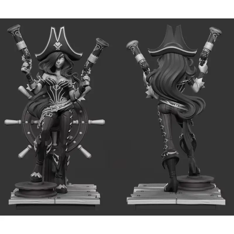 Lol Miss Fortune Archivo Stl Para Impresion 3D