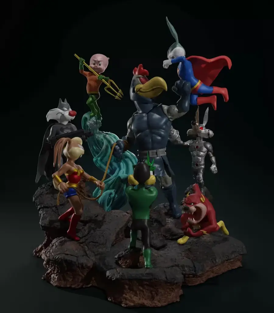 Lonney Dc Archivo Stl Para Impresion 3D