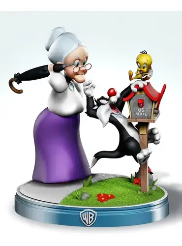 Looney Tunes Granny Us Mail Archivos Stl Para Impresión 3d