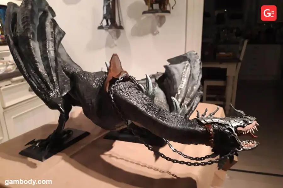 Lord Of The Rings Fell Beast Archivo Stl Para Impresion 3D