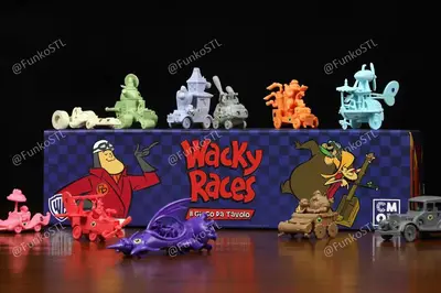 Los Autos Locos Archivo Stl Para Impresion 3D