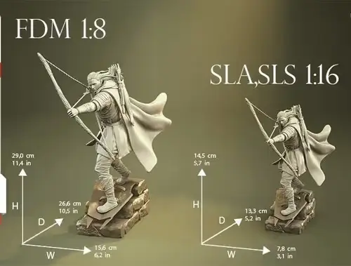 Lotr Legolas Gambody Archivo Stl Para Impresión 3d