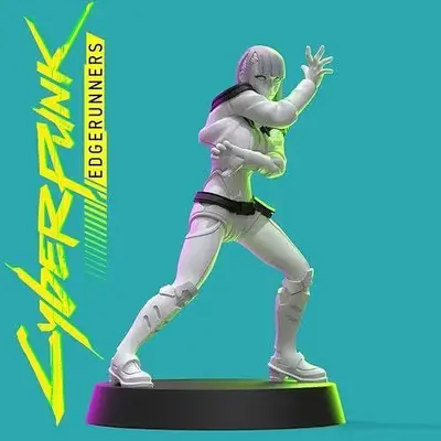 Lucy Cyberpunk Edge Runners Archivo Stl Para Impresion 3D